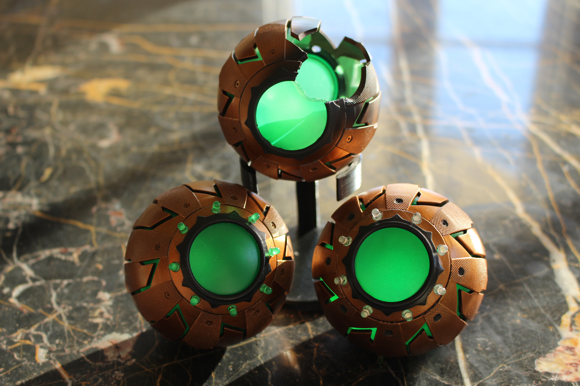 Green Goblin Pumpkin Bombs